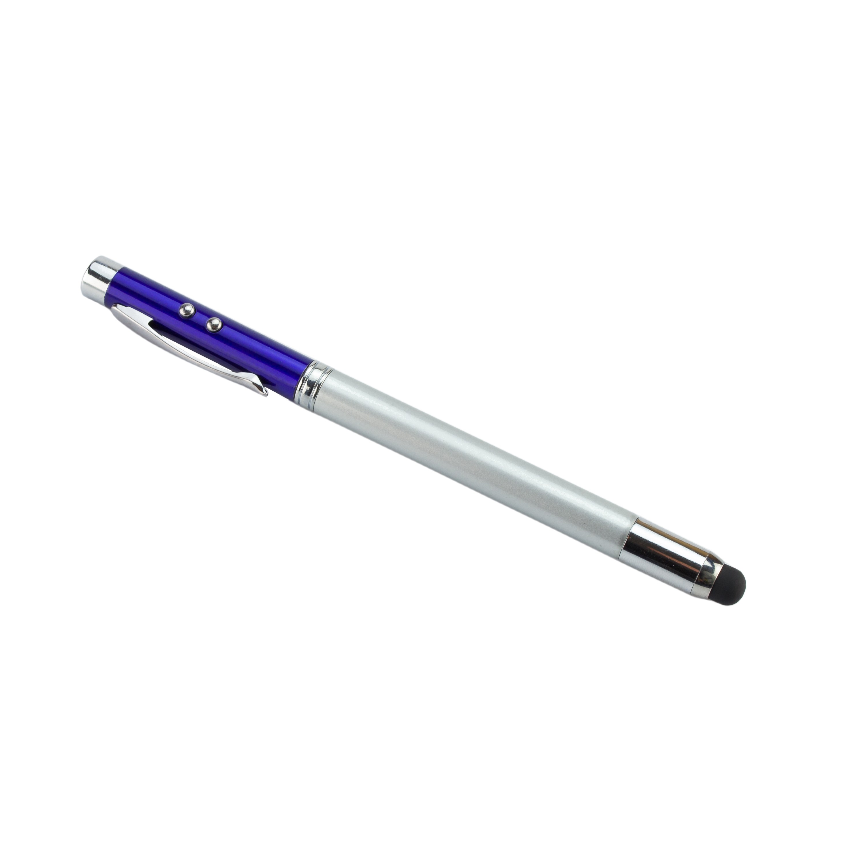 Bagheta telescopica cu touch pen, laser si lanterna Negru - imagine 25
